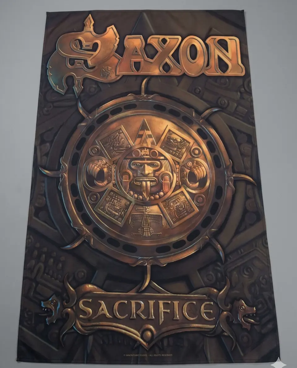 Bandeiras Oficial Saxon - 2 Modelos (65x105cm) 1
