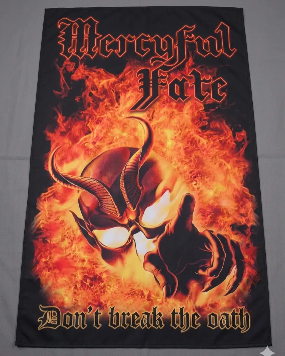 Bandeira Mercyful Fate – Don't Break the Oath Album Design Flag (65x105cm) 1