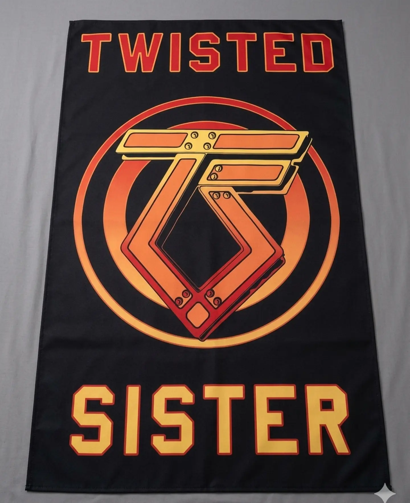 Bandeira Twisted Sister – TS Logo Design Flag (65x105cm) 1