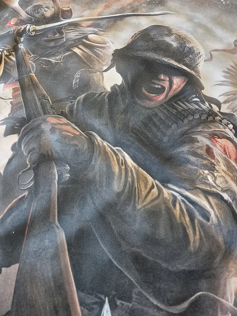Bandeira Sabaton – The Last Stand Album Design Flag (65x105cm)