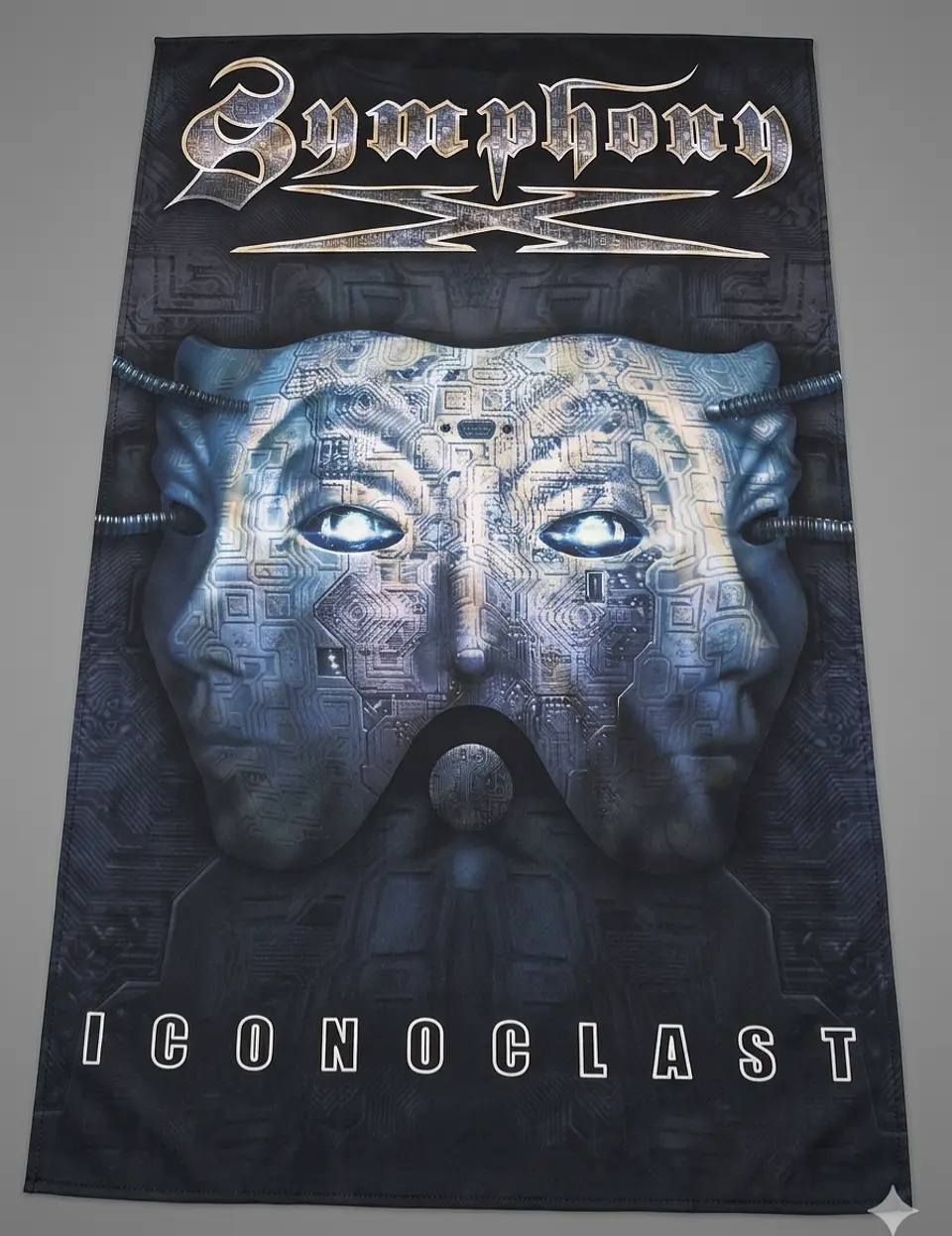 Bandeira Symphony X – Iconoclast Album Design Flag (65x105cm) 1