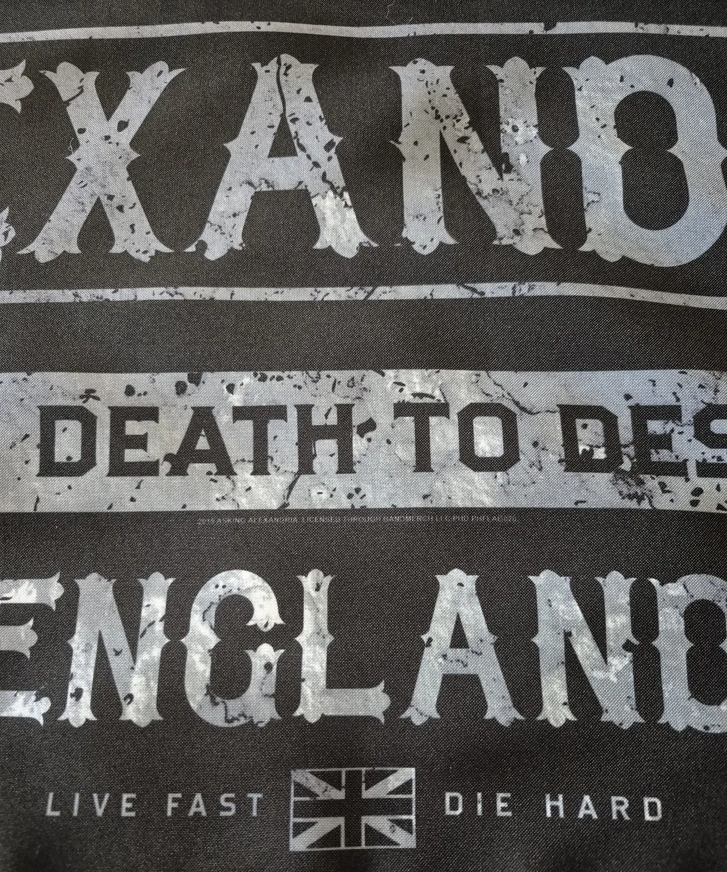 Bandeira Asking Alexandria – From Death to Destiny Album (70x100) c/ Ilhós 3