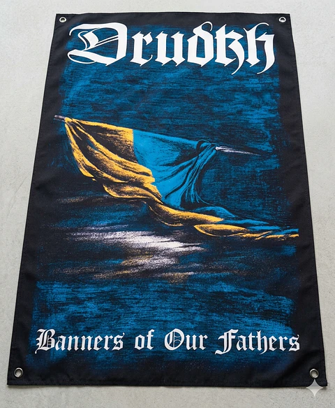 Bandeira Drudkh – Banners of our Fathers (70×100) c/ Ilhós