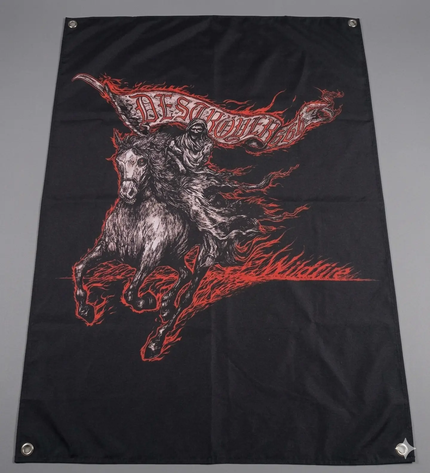 Bandeira Deströyer 666 – Wildfire Album Design (70x100cm) c/ Ilhós 1