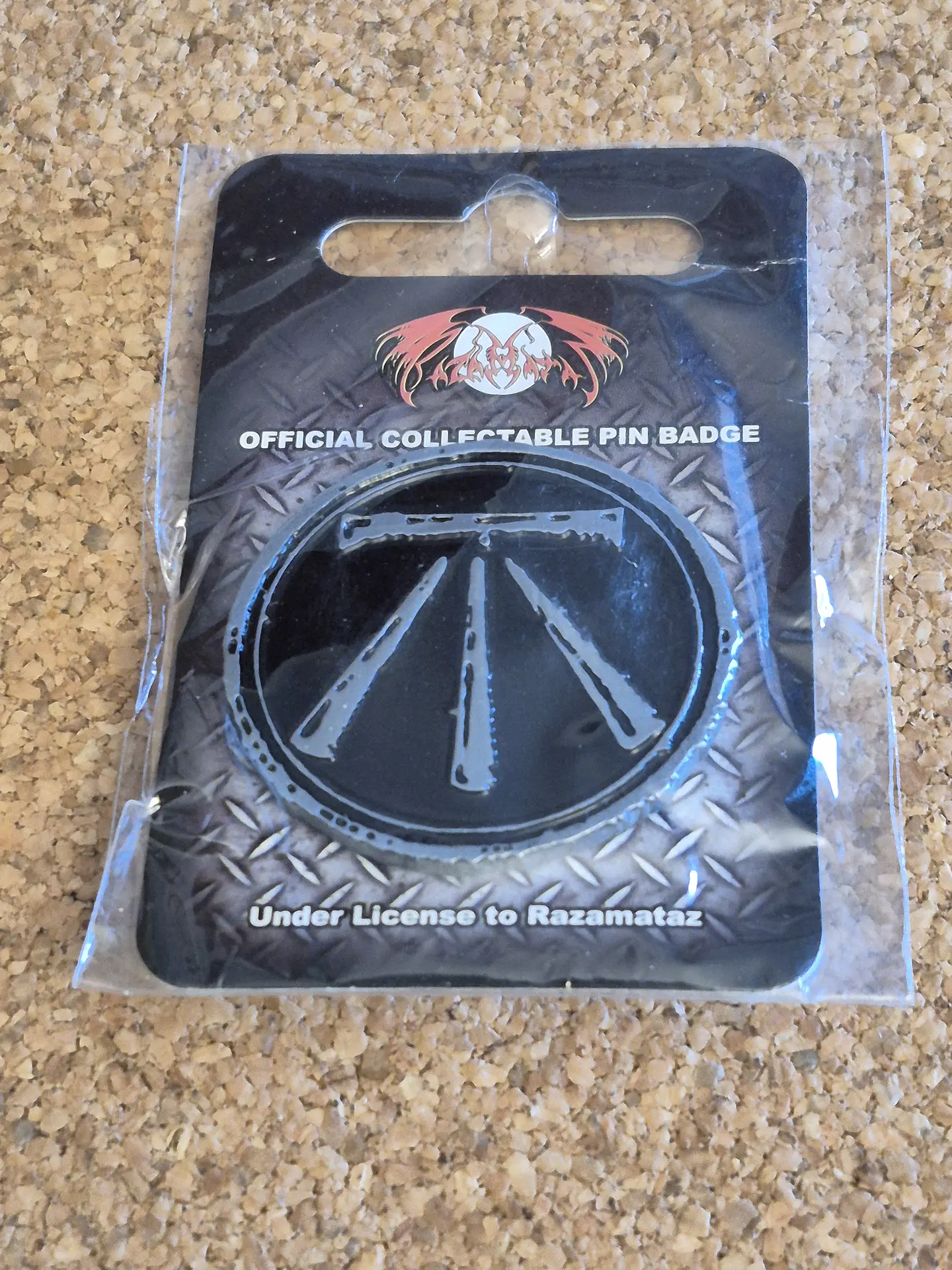 Pin Eluveitie - Símbolo Ategnatos (Double Clutch) 1