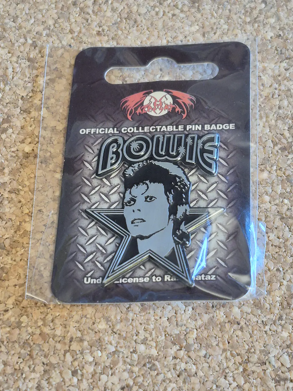 ​Pin David Bowie - Star Logótipo (Double Clutch) 1