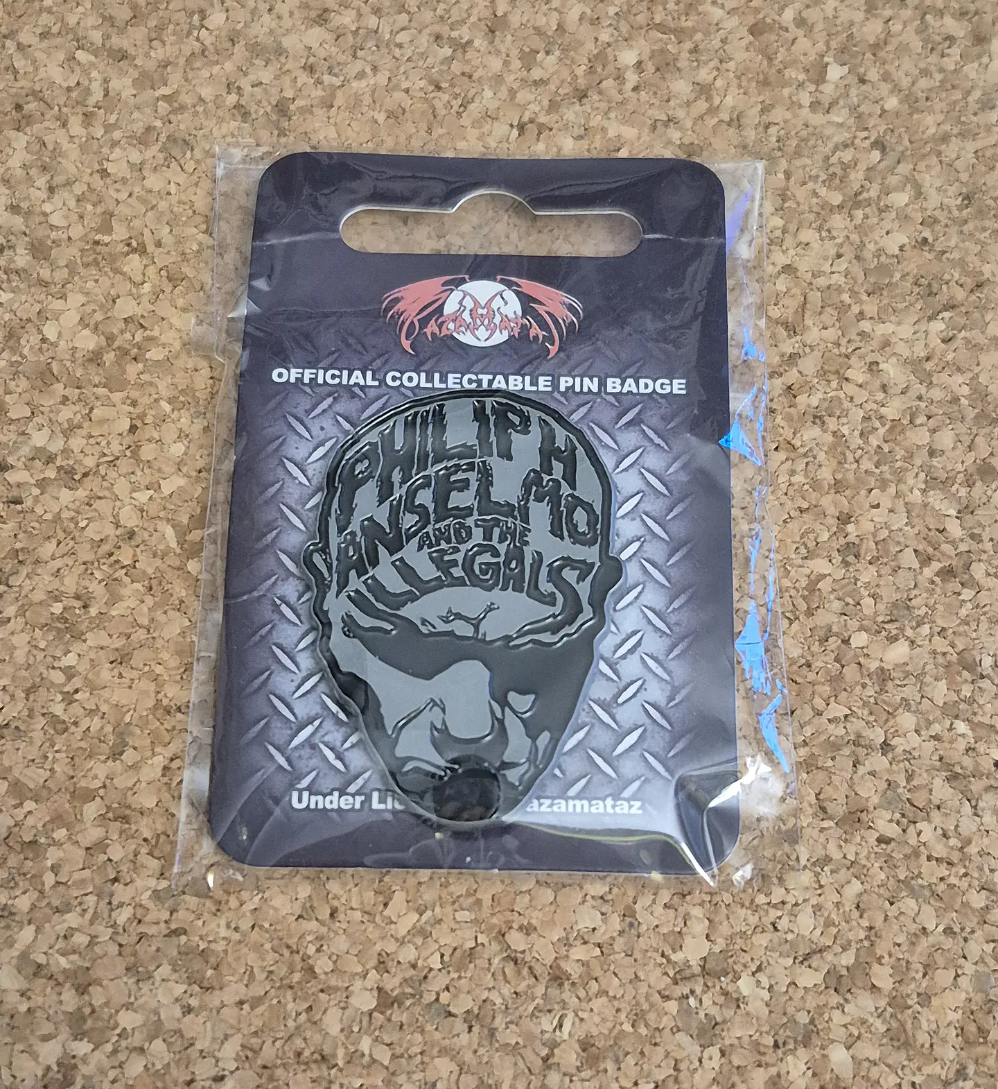 Pin Philip H. Anselmo and the Illegals - Face Logo (Double Clutch) 1