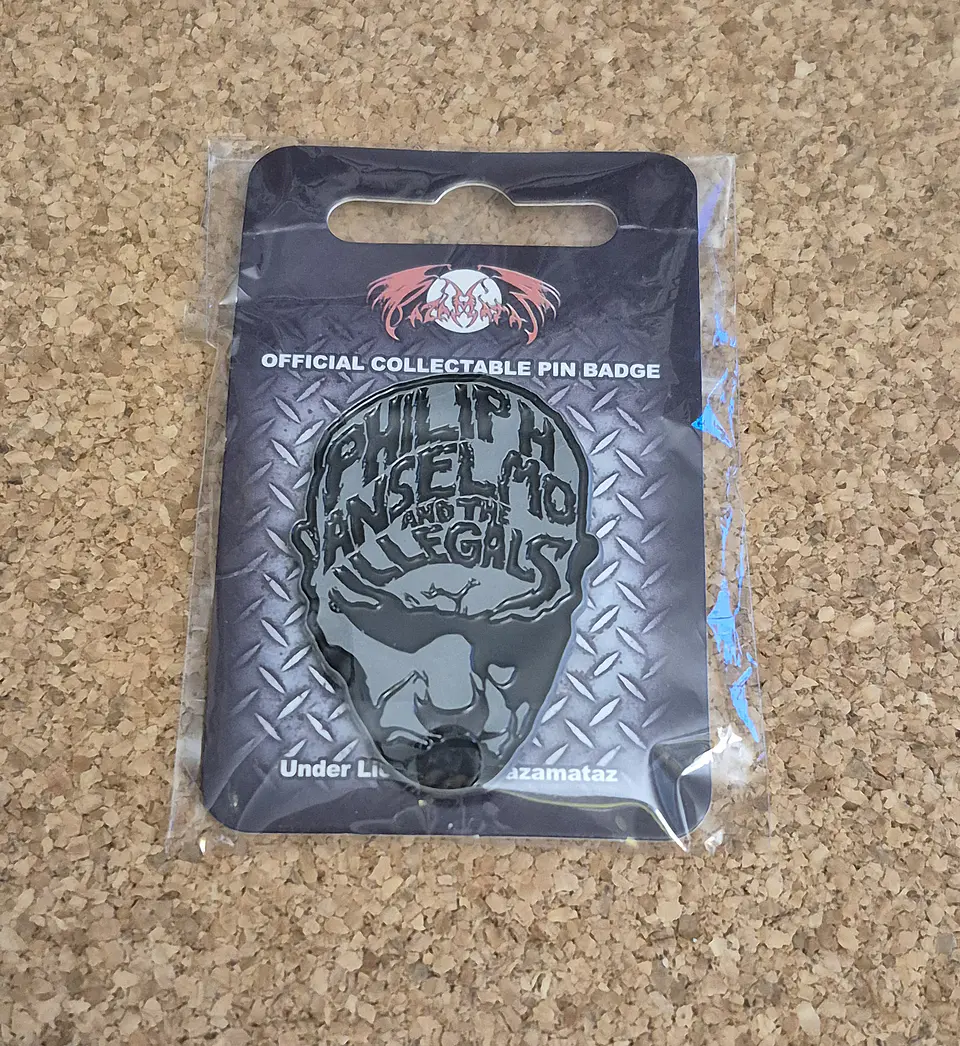 Pin Philip H. Anselmo and the Illegals - Face Logo (Double Clutch) 1