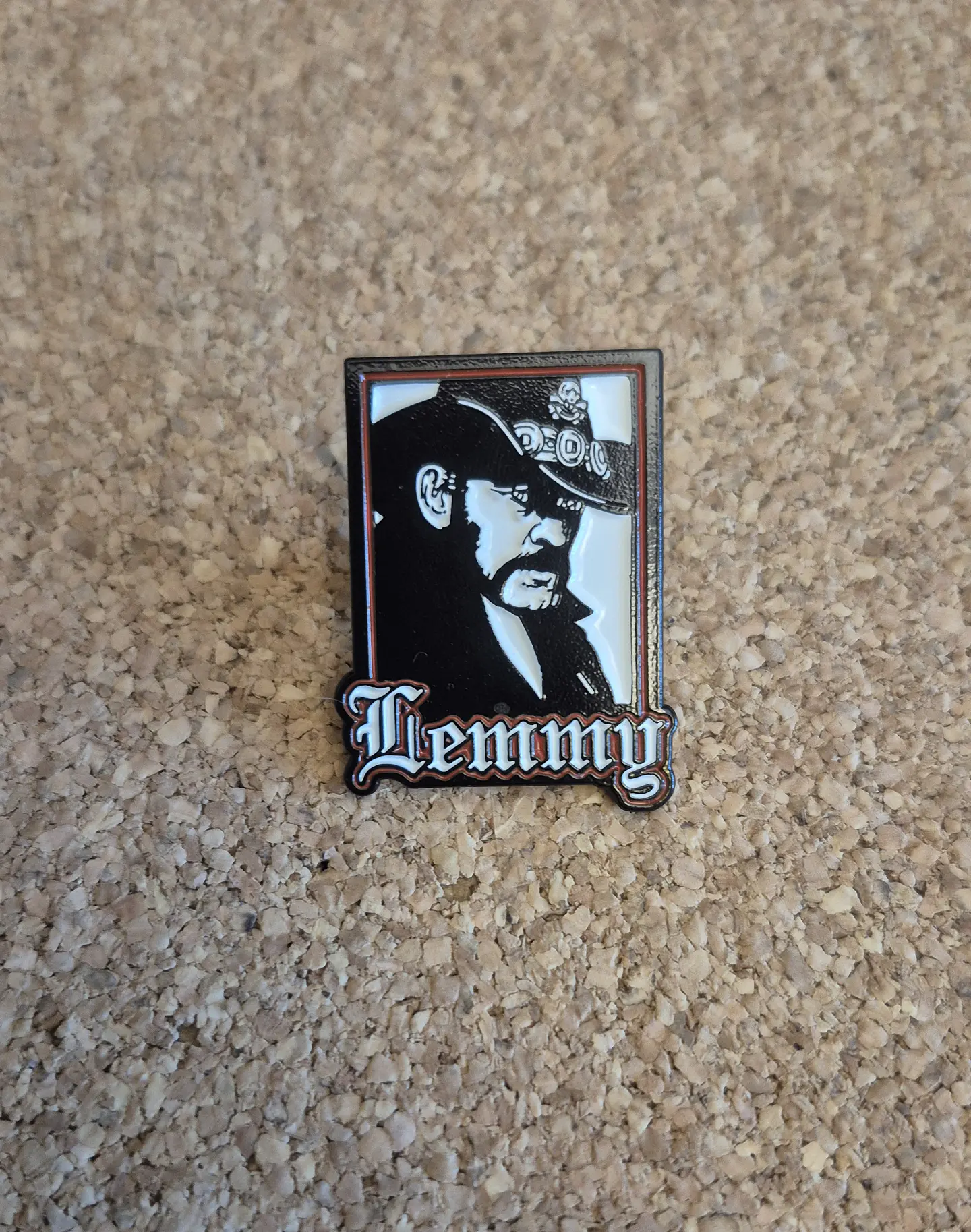 Pin Lemmy Kilmister - Motörhead Portrait (Single Clutch) 1