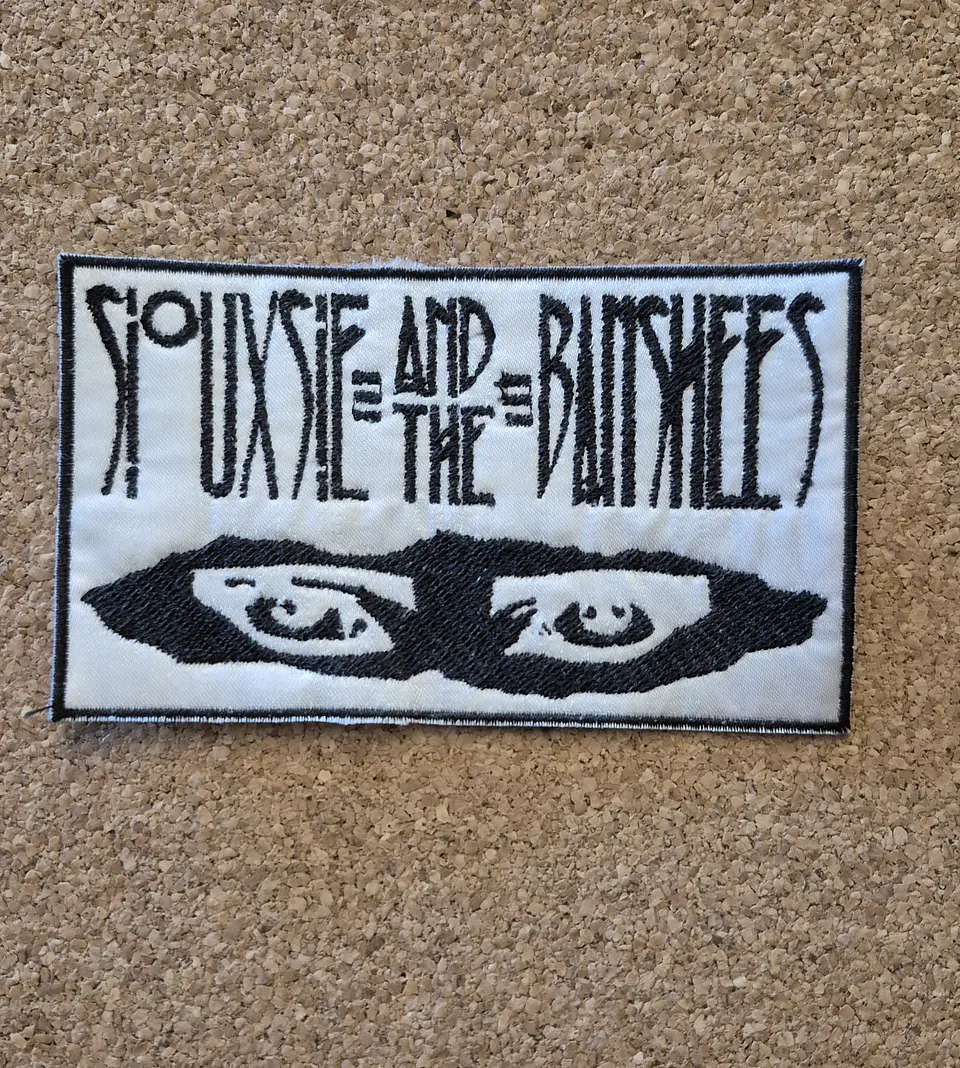 Siouxsie and the Banshees Patch - Embroidered (Sew-on) 1