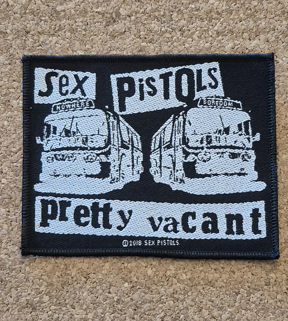 Sex Pistols Patch - Pretty Vacant Woven (Sew-on) 1