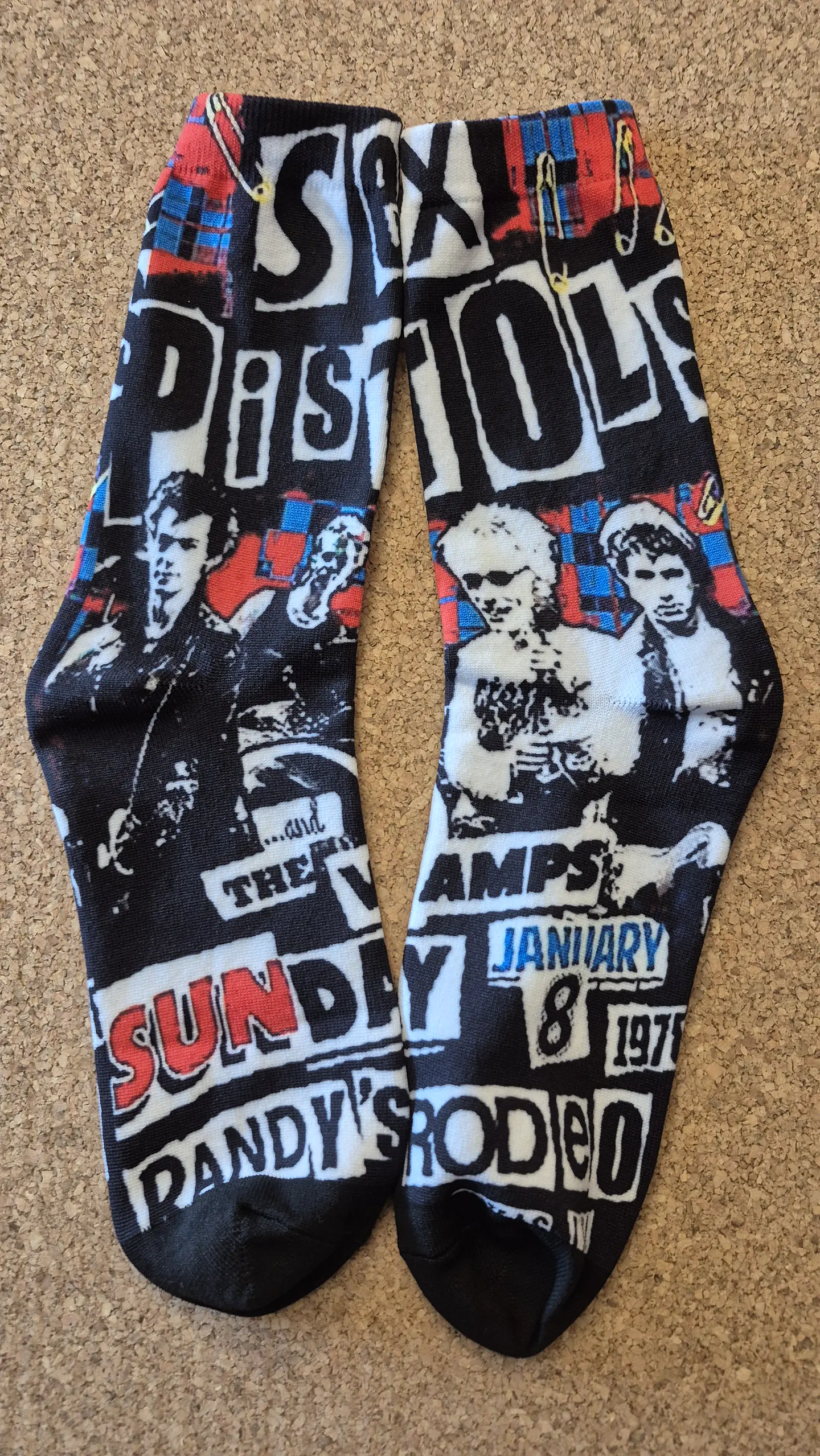 Meias Sex Pistols - Tamanho Único  1