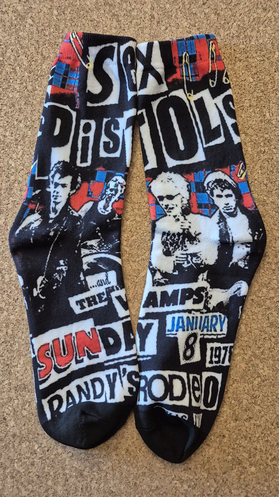 Meias Sex Pistols - Tamanho Único  1