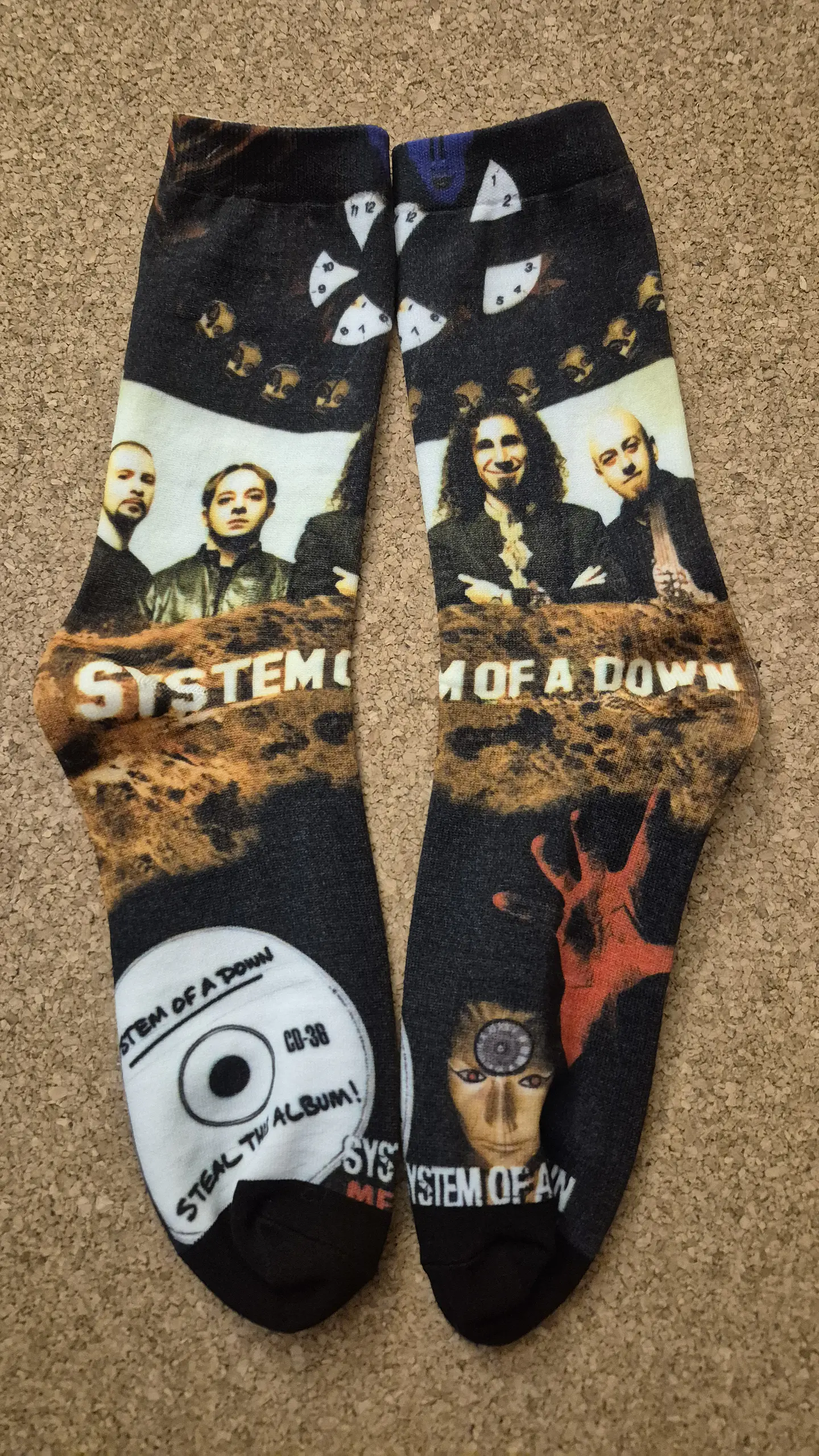 Meias System Of A Down - Tamanho Único 1