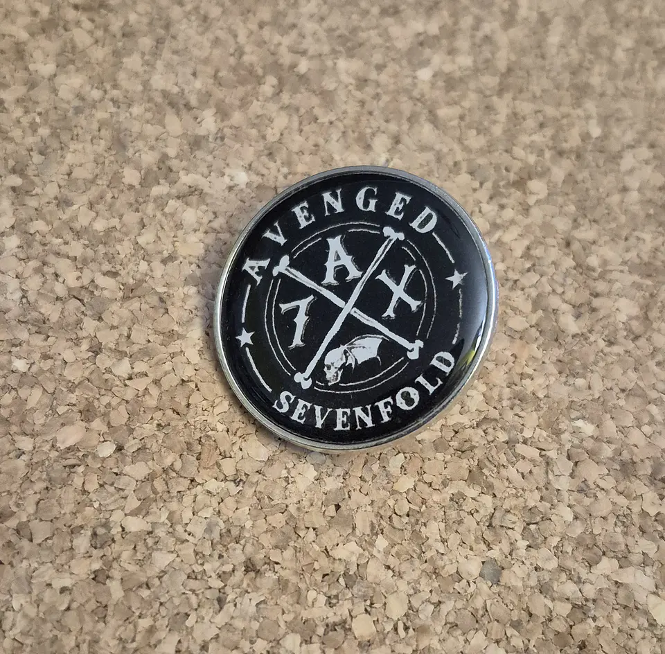 Pin Avenged Sevenfold - 3 Modelos (Single Clutch) 1