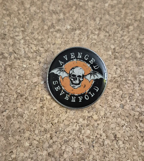 Pin Avenged Sevenfold - 3 Modelos (Single Clutch)