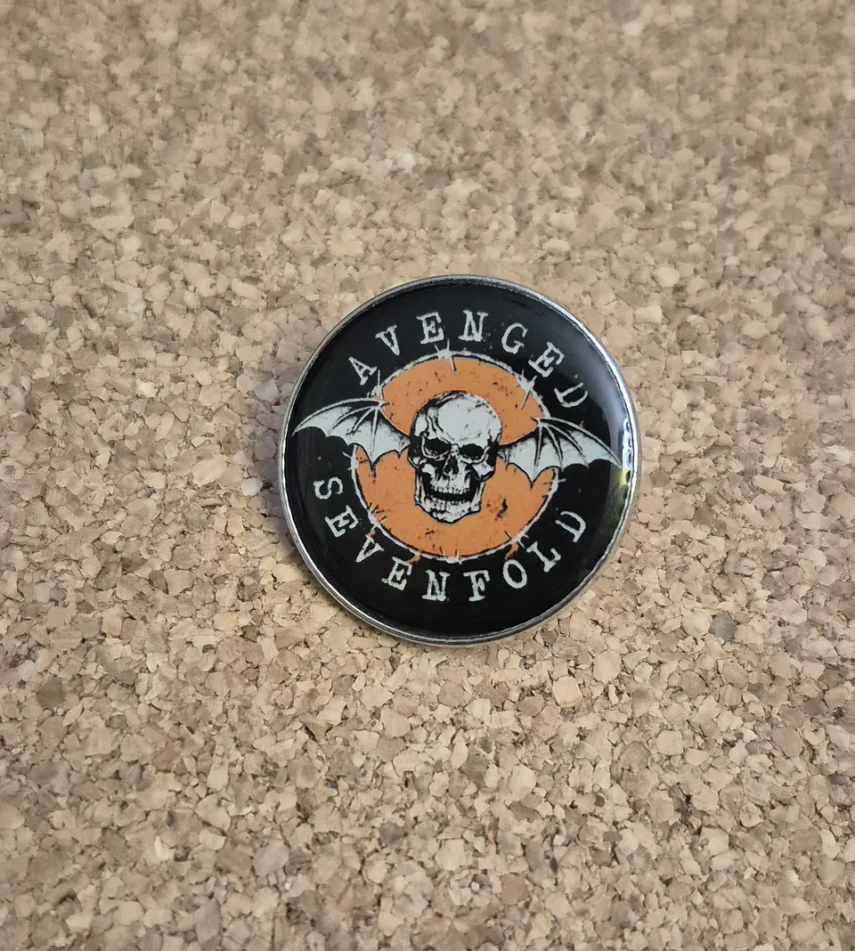 Pin Avenged Sevenfold - 3 Modelos (Single Clutch) 2