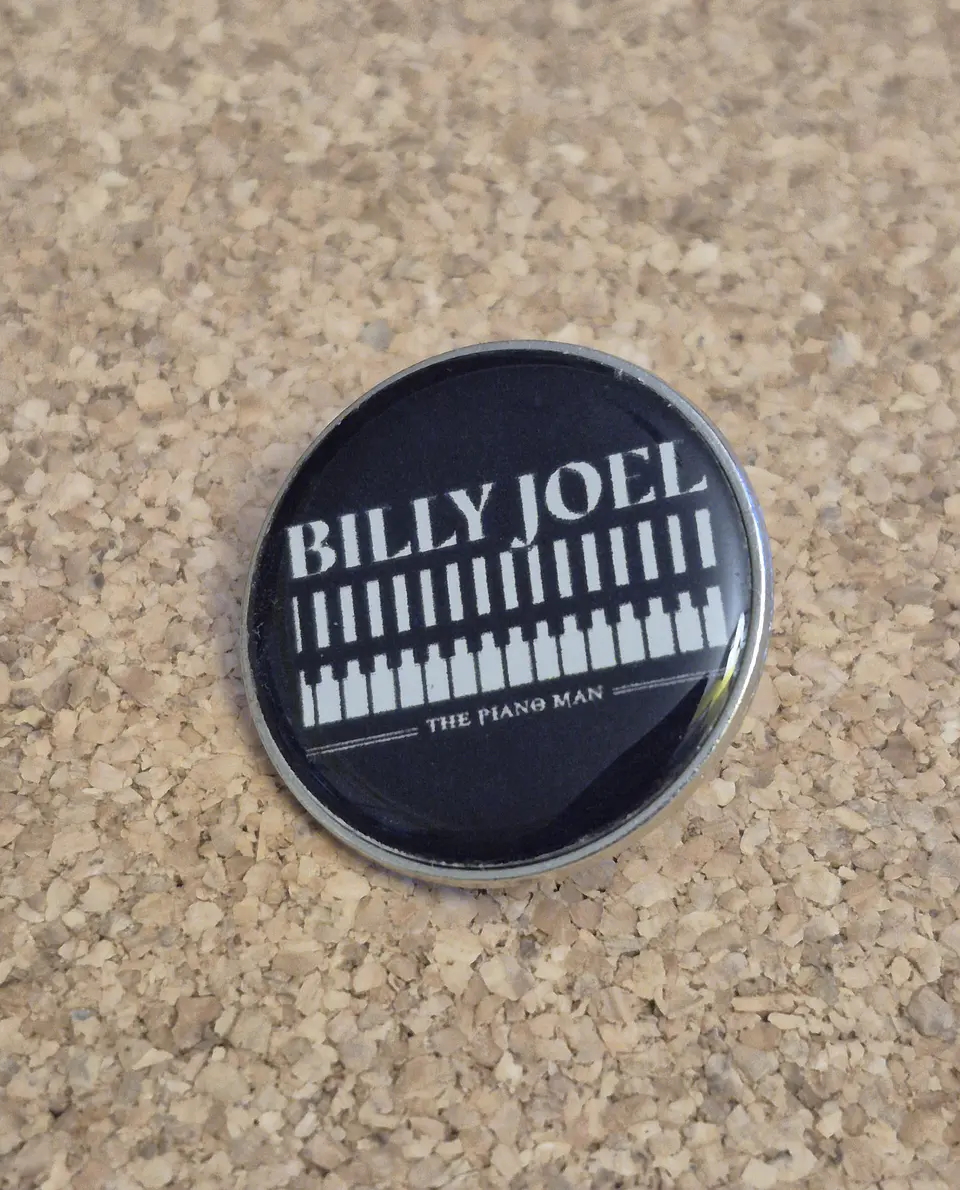 Pin Billy Joel (Single Clutch) 1