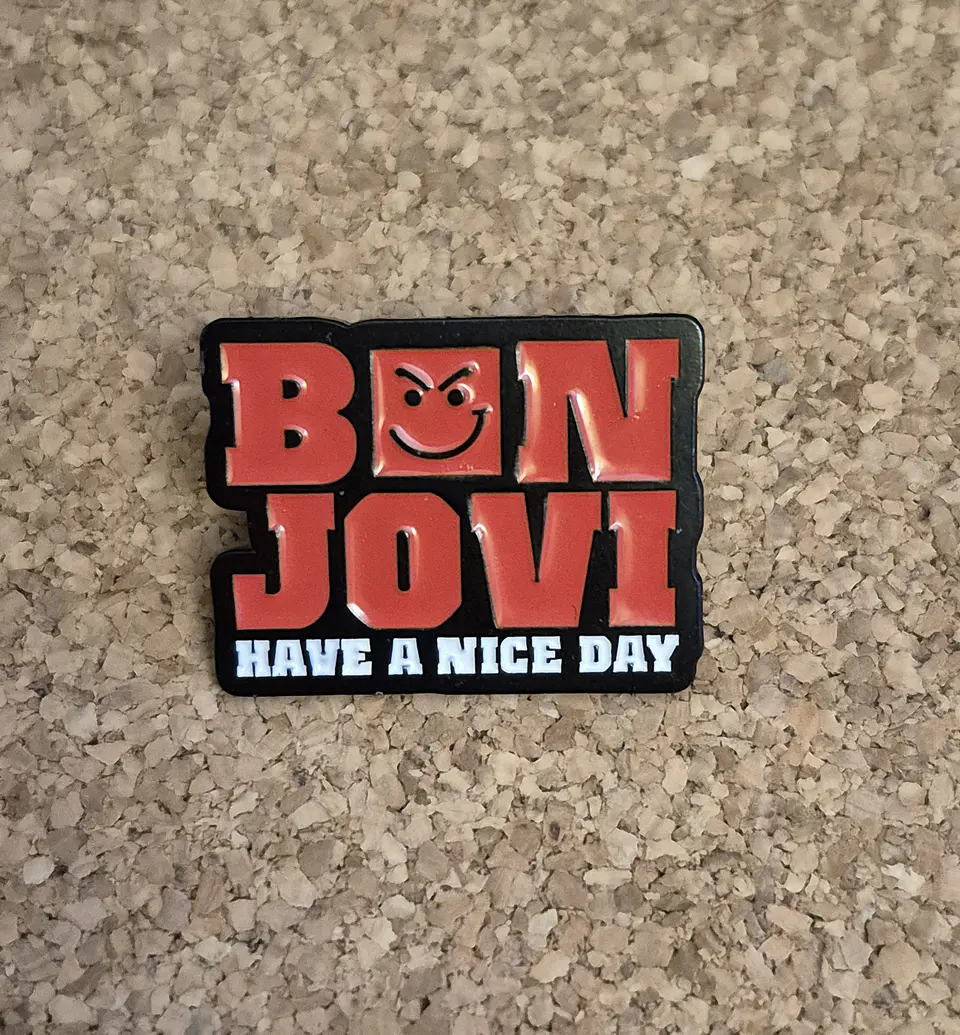 Pin Bon Jovi (Single Clutch) 1