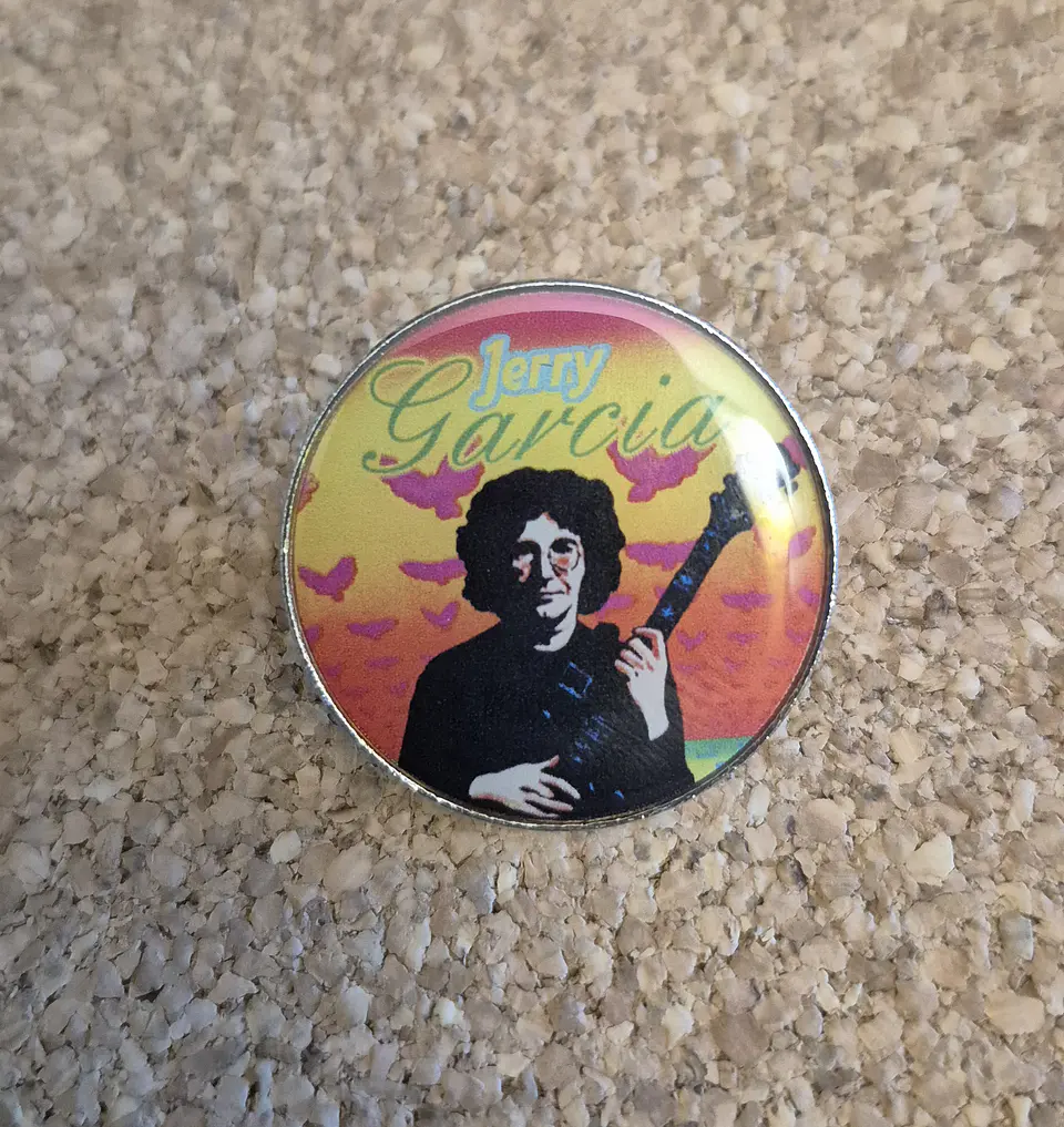 ​Pin Jerry Garcia (Single Clutch) 1