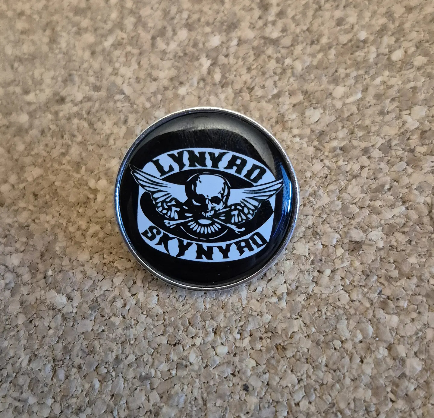 Pin Lynyrd Skynyrd - Winged Skull (Single Clutch) 1