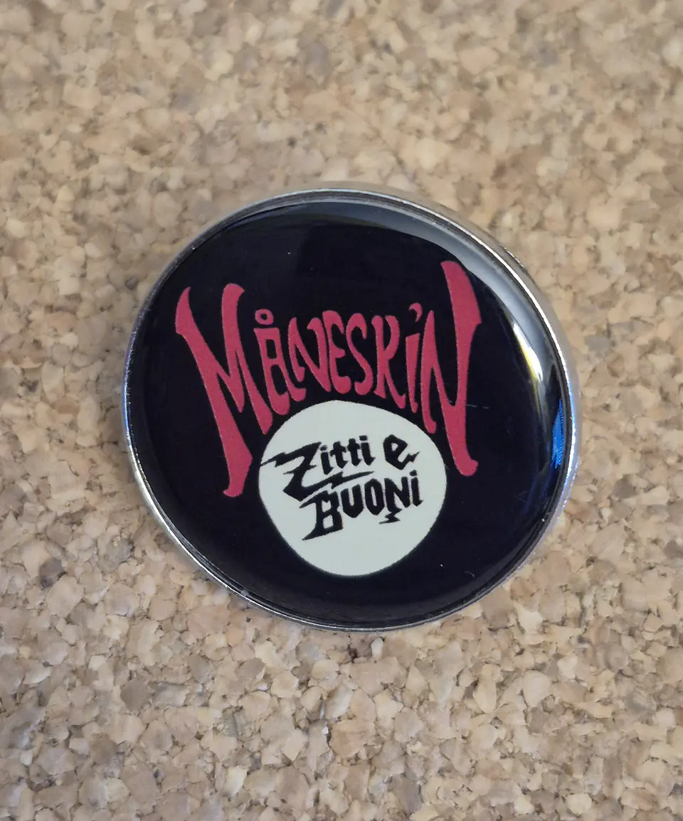 Pin Måneskin - Zitti e Buoni (Single Clutch) 1
