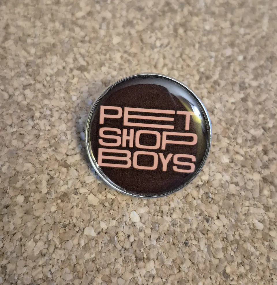 Pin Pet Shop Boys (Single Clutch) 1