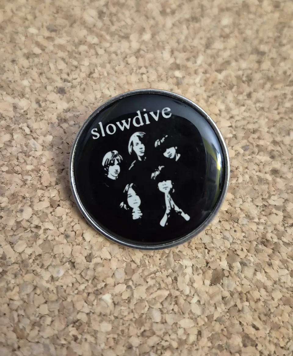 Pin Slowdive - Band Silhouette (Single Clutch) 1