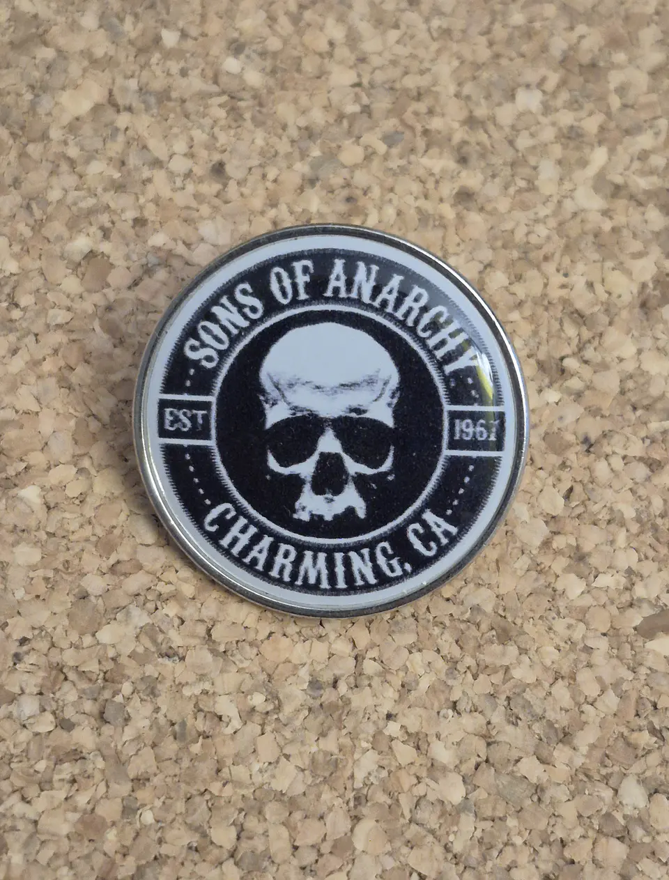 Pin Sons of Anarchy - Charming CA Seal (Single Clutch) 1