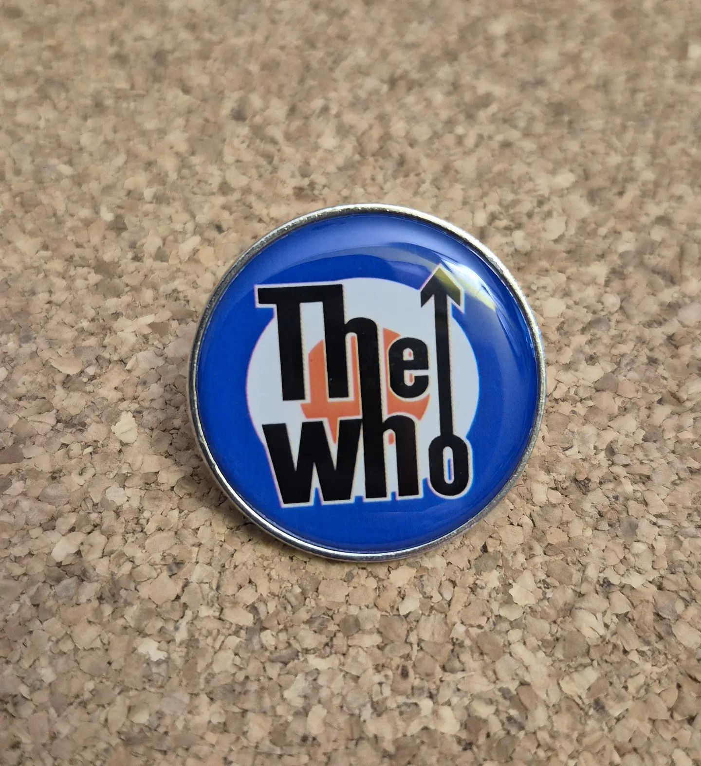 Pin The Who - Classic Mod Target Logo (Single Clutch) 1