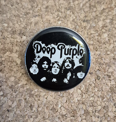 Pin Deep Purple - 2 Modelos (Single Clutch) 