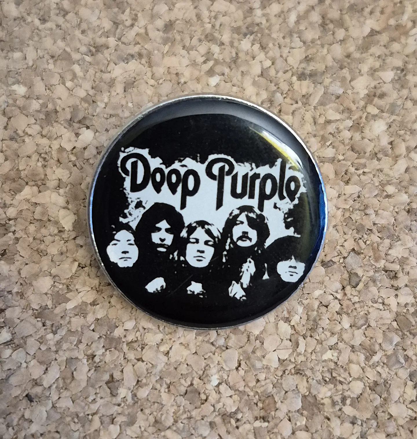 Pin Deep Purple - 2 Modelos (Single Clutch)  1