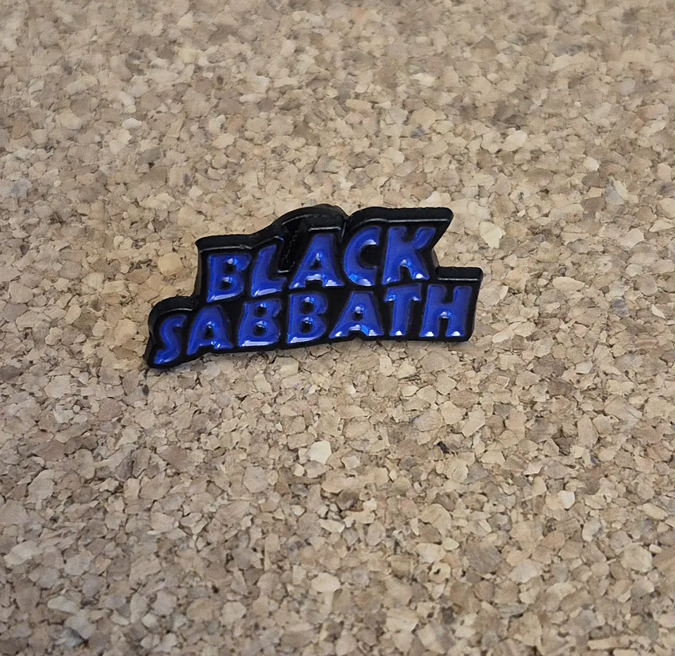 Pin Black Sabbath - 4 Modelos (Single Clutch) 4