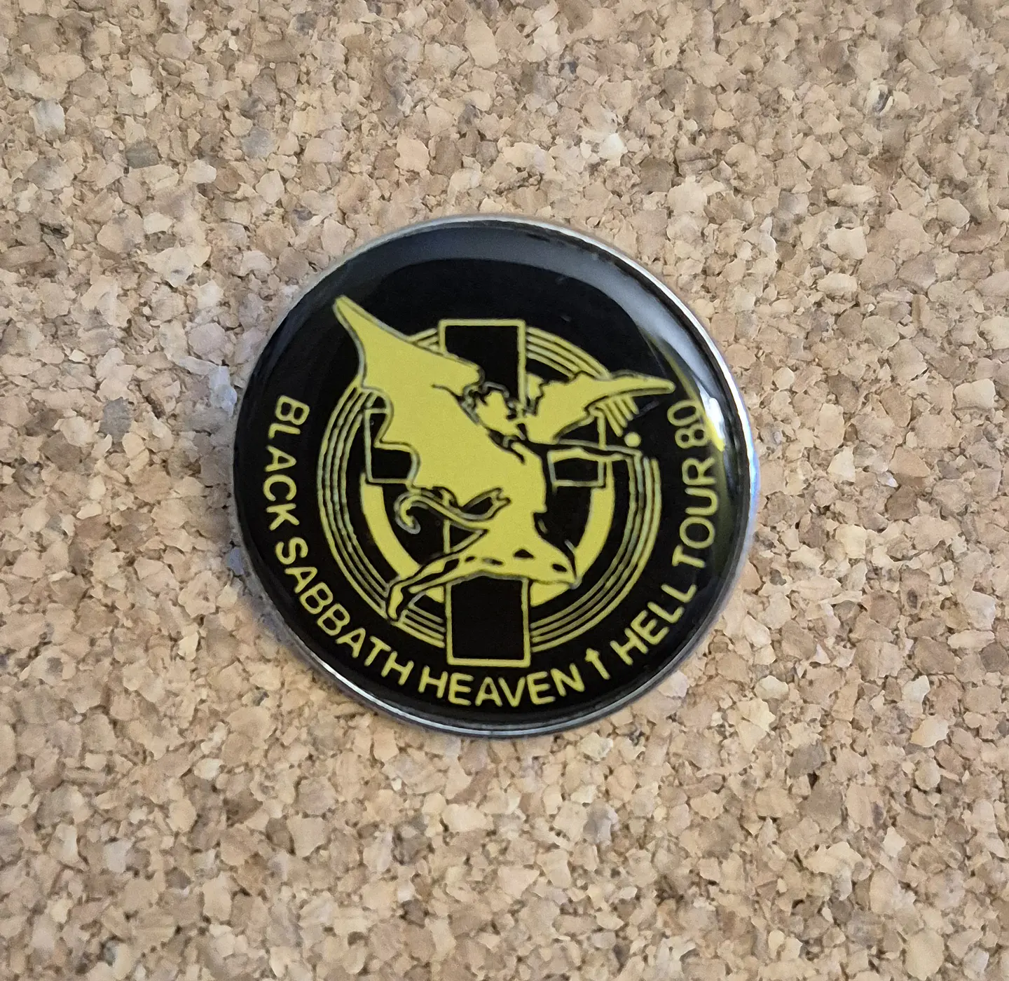 Pin Black Sabbath - 4 Modelos (Single Clutch) 3