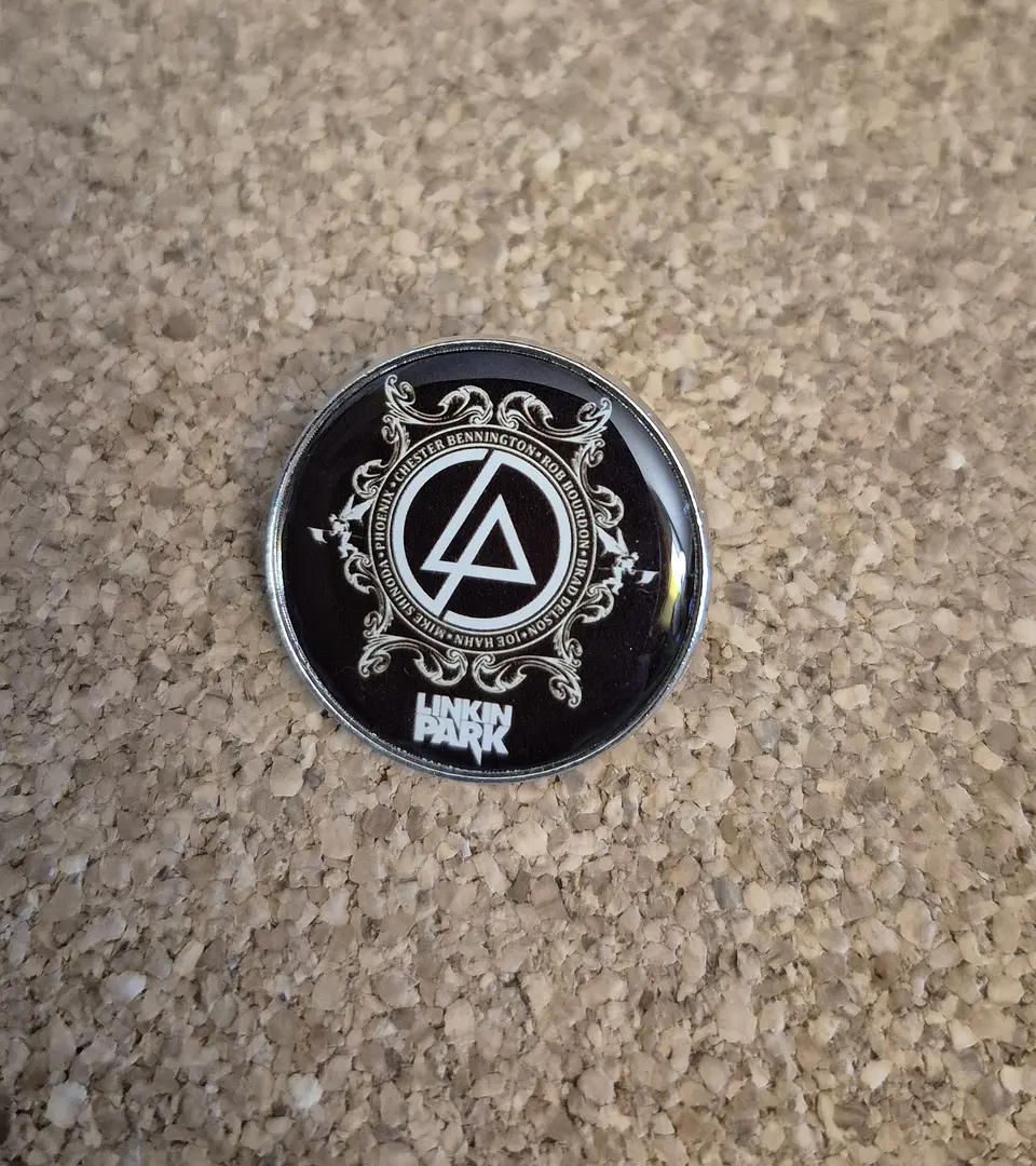 Pin Linkin Park - 5 Modelos (Single Clutch) 5