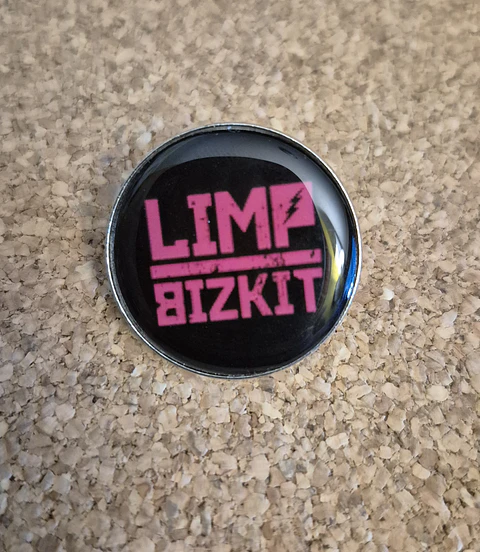 Pin Limp Bizkit - 3 Modelos - Desde 5€ (Single Clutch)