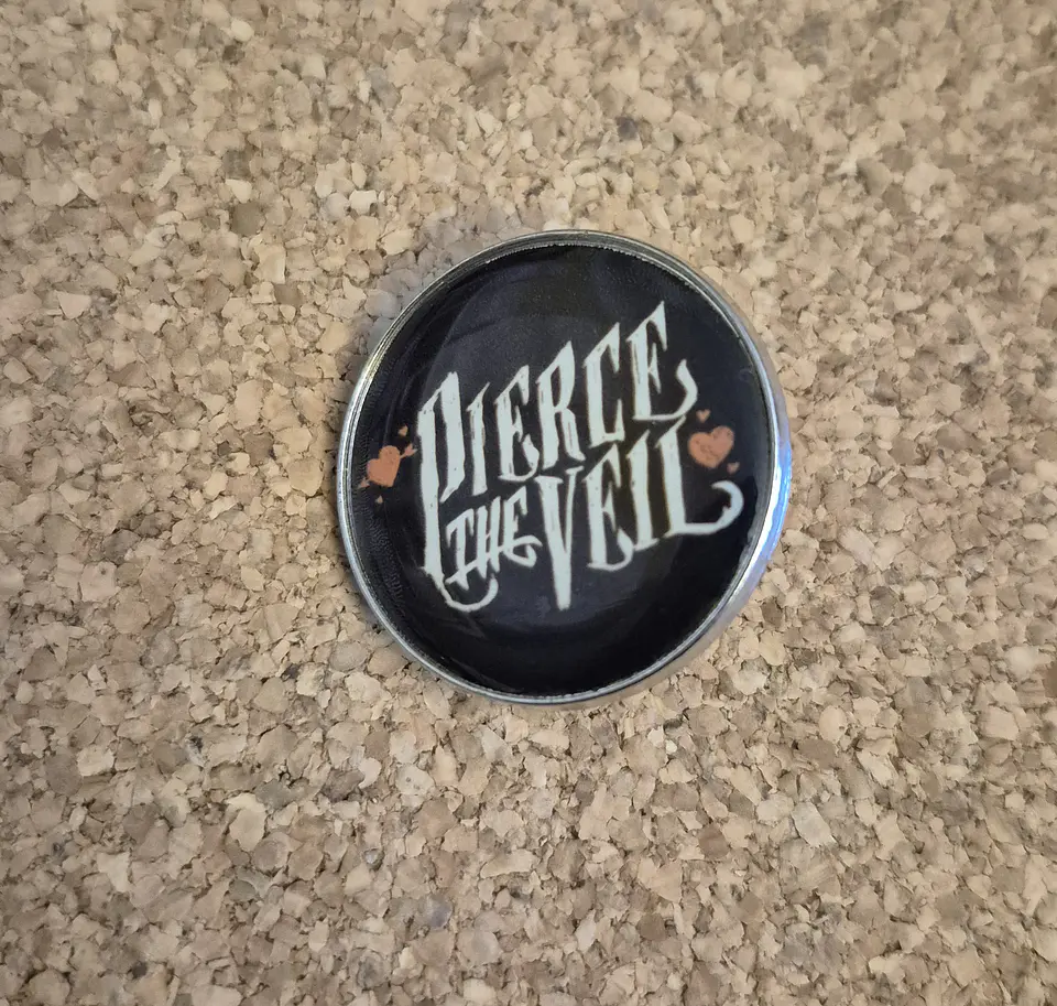 Pin Pierce The Veil - 7 Modelos (Single Clutch) 3