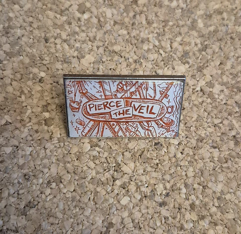 Pin Pierce The Veil - 7 Modelos (Single Clutch)