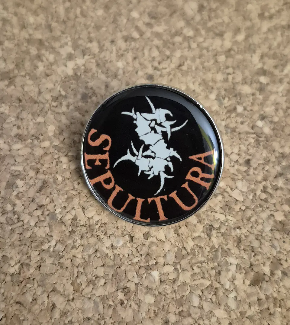 Pin Sepultura - 4 Modelos (Single Clutch) 2