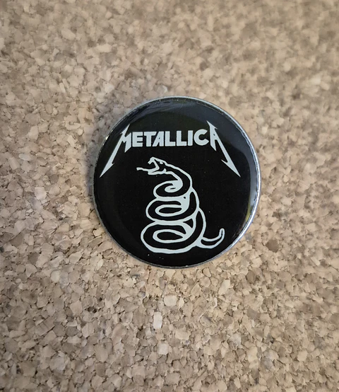 Pin Metallica - 6 Modelos (Single Clutch)