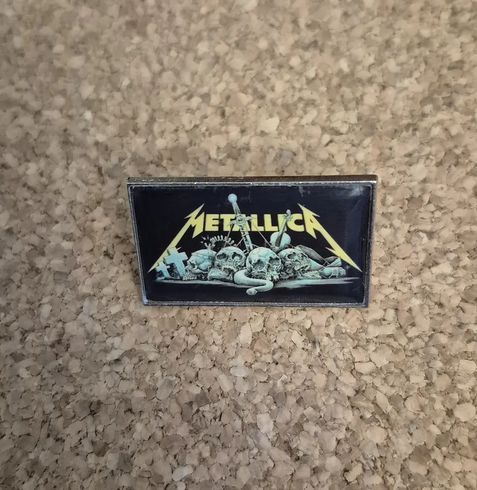 Pin Metallica - 6 Modelos (Single Clutch) 6