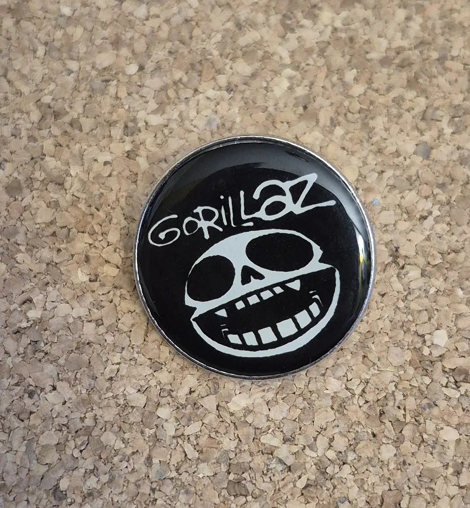 Pin Gorillaz - 3 Modelos (Single Clutch) 1