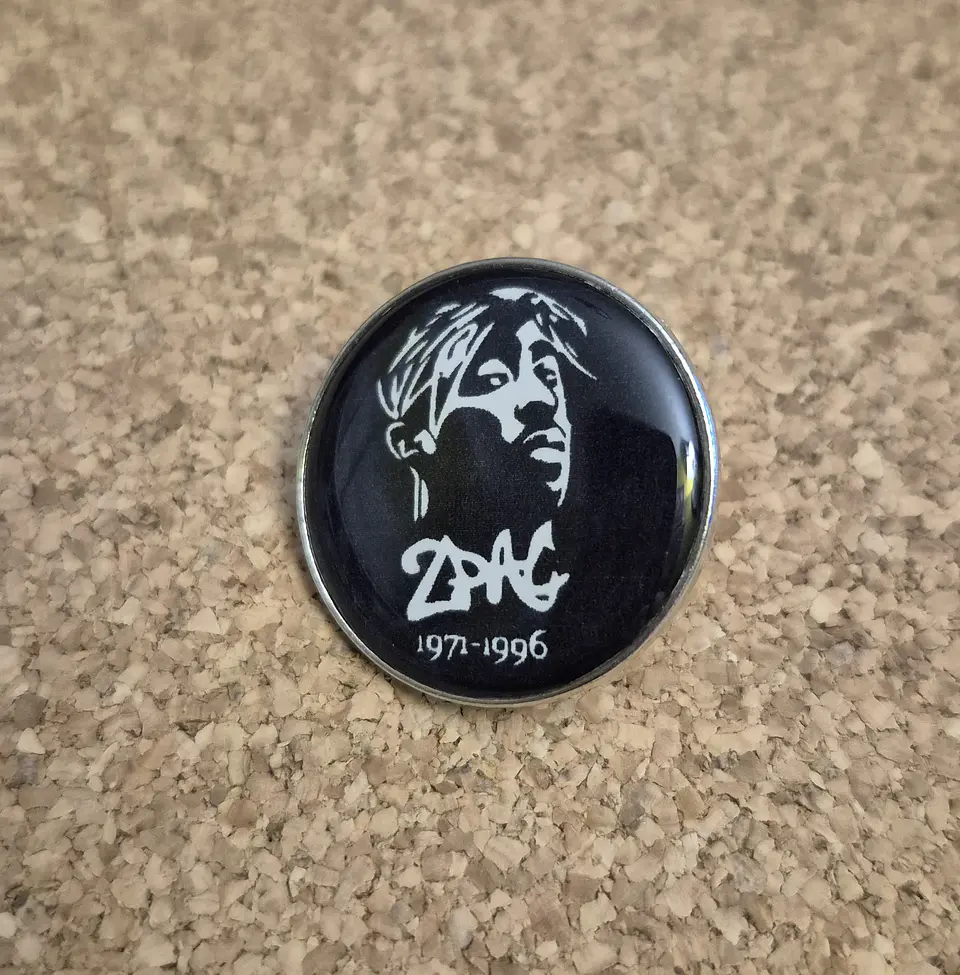 Pin Tupac - 3 Modelos - Desde 5€ (Single Clutch) 1