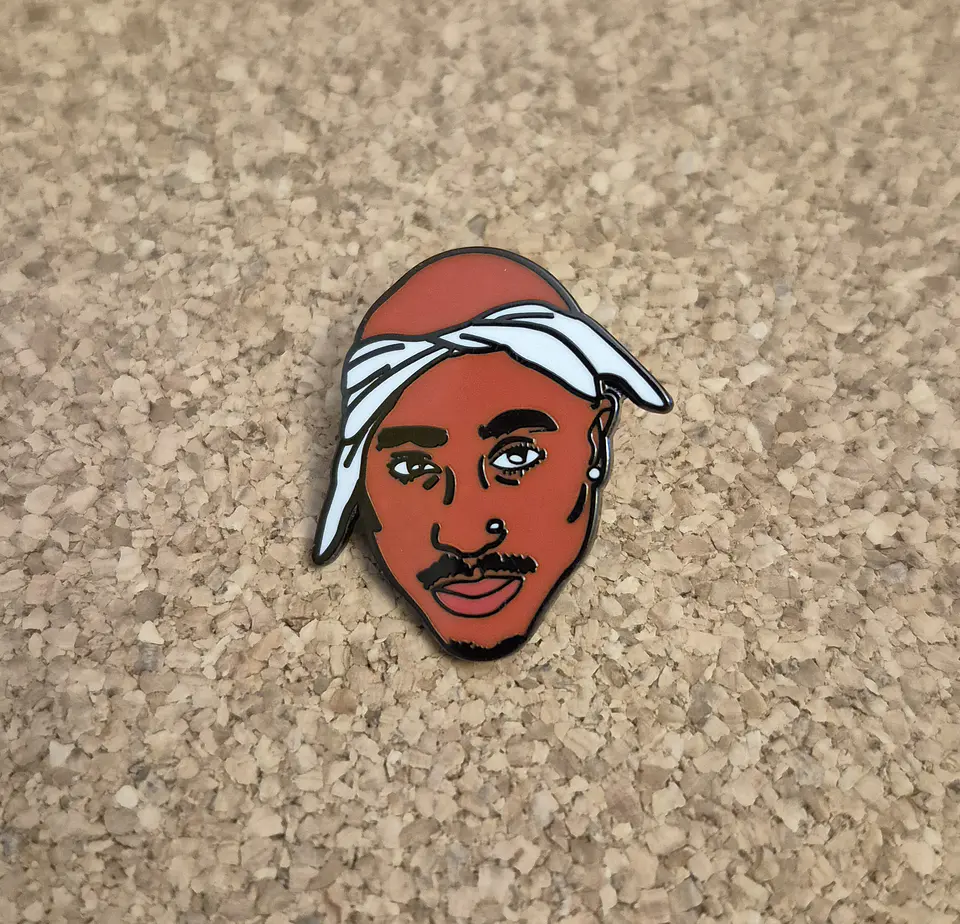 Pin Tupac - 3 Modelos - Desde 5€ (Single Clutch) 3