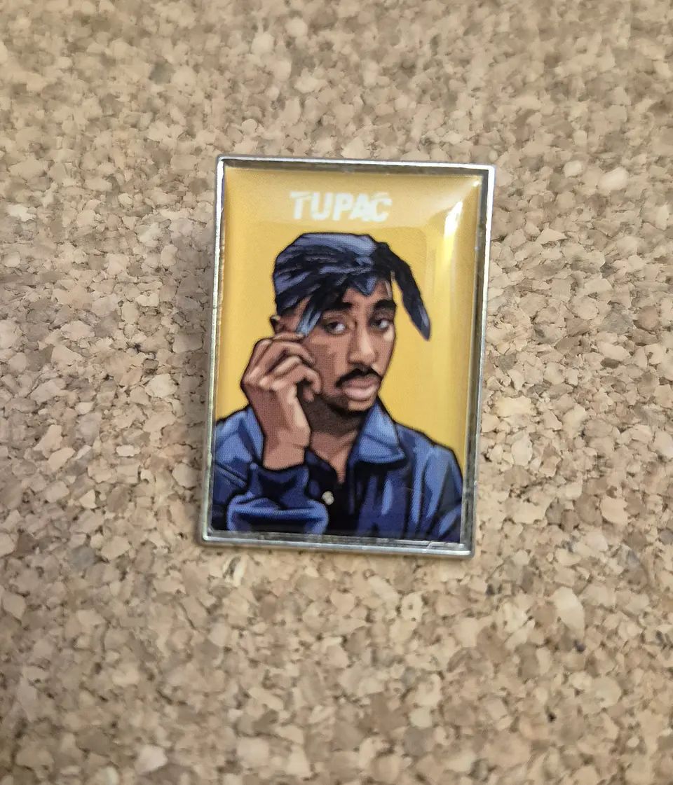 Pin Tupac - 3 Modelos - Desde 5€ (Single Clutch) 2