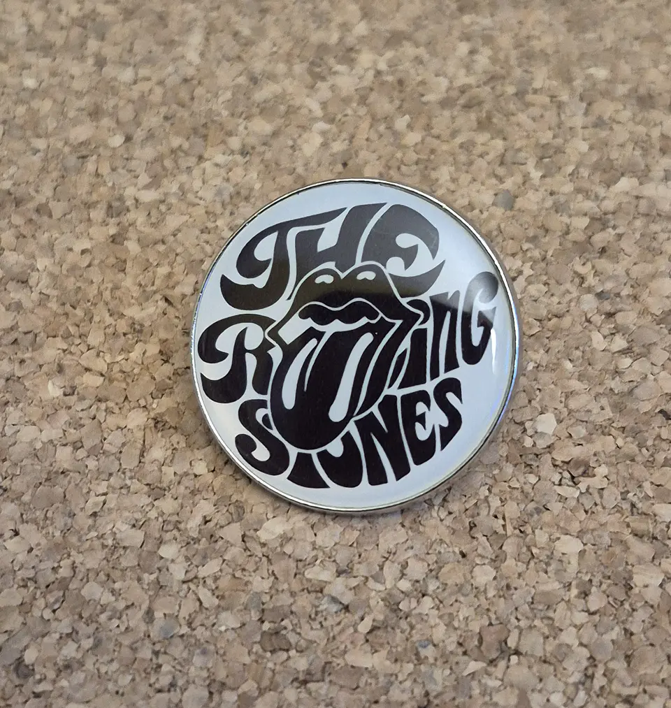 Pin The Rolling Stones - 2 Modelos (Single Clutch) 1