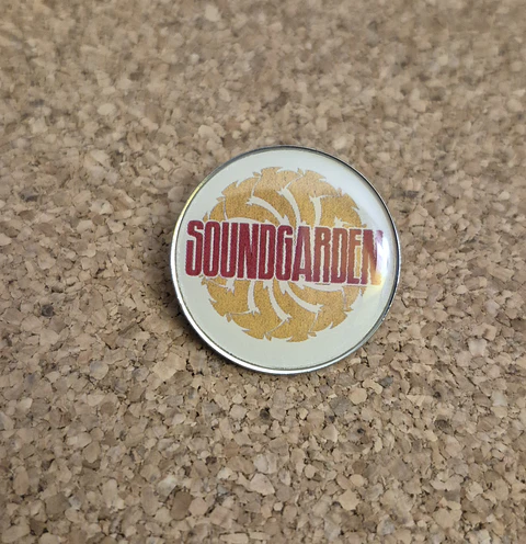 Pin Soundgarden - 2 Modelos (Single Clutch)