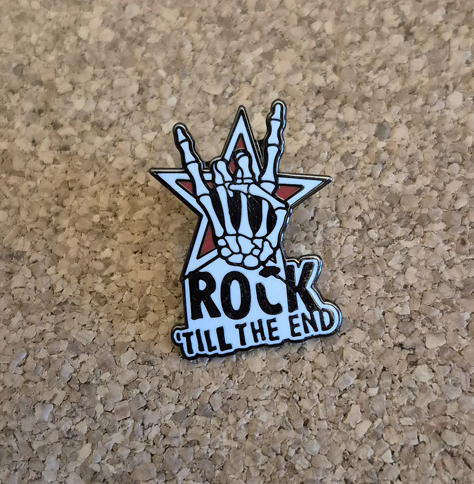 Pin Rock & Metal - 6 Modelos (Single Clutch) 1