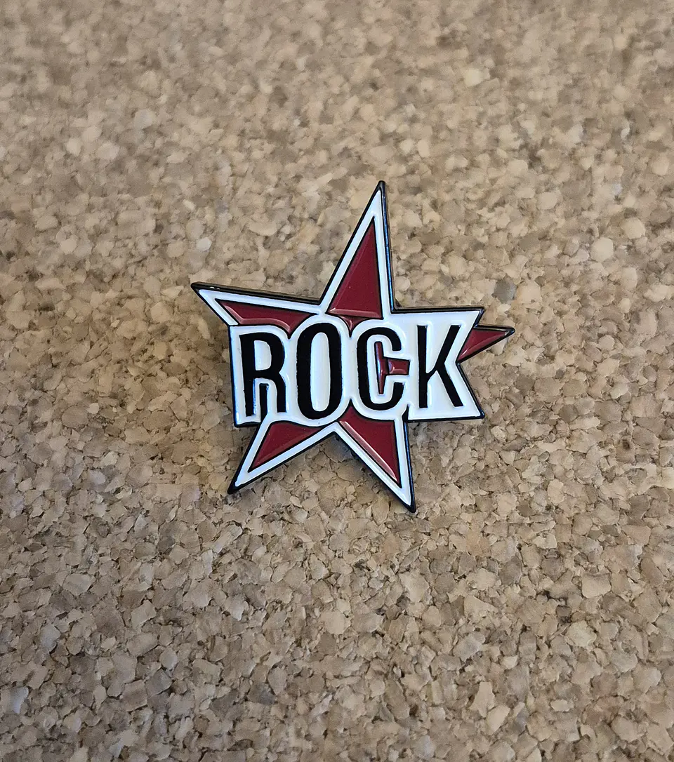 Pin Rock & Metal - 6 Modelos (Single Clutch) 2