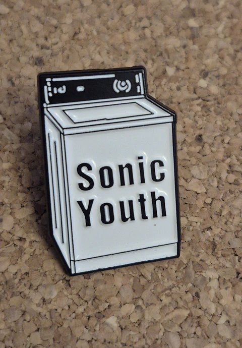 Pin Sonic Youth - 2 Modelos (Single Clutch)